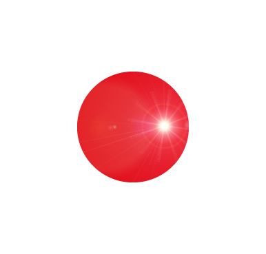1035LR - LENTE FARO ROJO